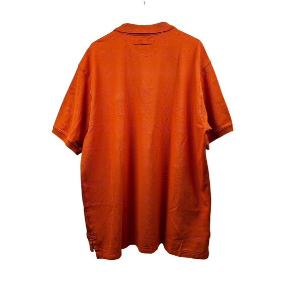 Duluth Trading Co Polo Shirt Mens 2XL Orange 100% Cotton Workwear Casual Classic - Picture 2 of 6